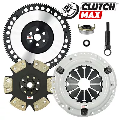 Cm Stage 4 Clutch & Chromoly Flywheel Kit Civic D16z6 D16y7 D16y8 D17a1 D17a2 • $166.87