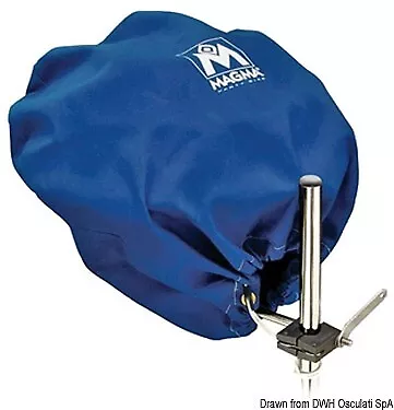 MAGMA Royal Blau Barbecue Cover For Storage Made Of Sunbrella Condura • $116.76