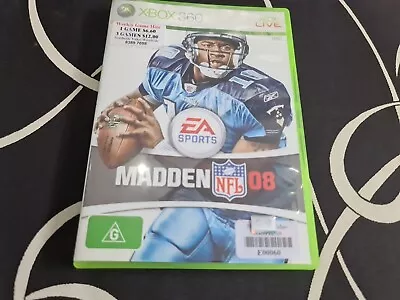 Madden NFL 08 XBOX 360 PAL  • $7.95
