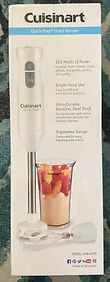 Cuisinart Quick-Prep Single-Speed Hand Blender - White - 250 Watts • $30