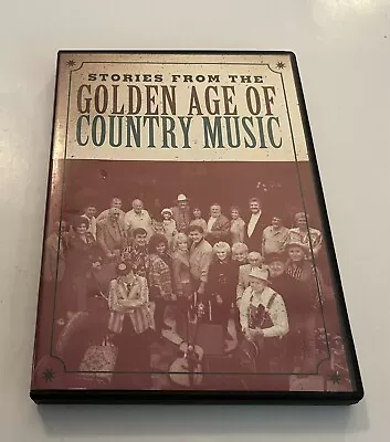 Stories From The GOLDEN AGE OF COUNTRY MUSIC (DVD) Hank Williams Patsy Cline • $7