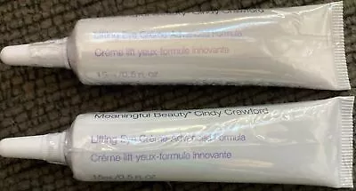 2 X Meaningful Beauty Cindy Crawford Lifting Eye Crème Advanced Formula .17oz • $21.99