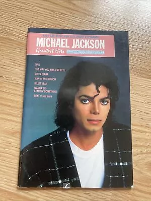 Michael Jackson Greatest Hits Easy ABC Music For Electronic Keyboards • $11.50