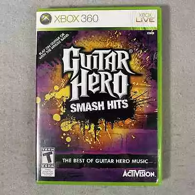 Guitar Hero: Smash Hits (Microsoft Xbox 360 2009) • $42.99