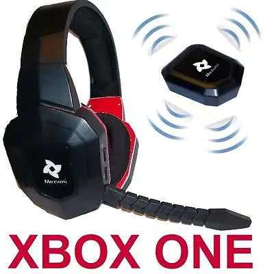 Wireless Gaming Stereo Headphones Microphone XBOX One Noise Reduction BRAND NEW • $58.95