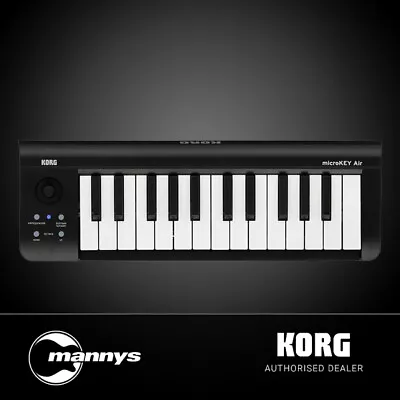 Korg MicroKey 2 Air 25-Key Bluetooth MIDI Controller • $169