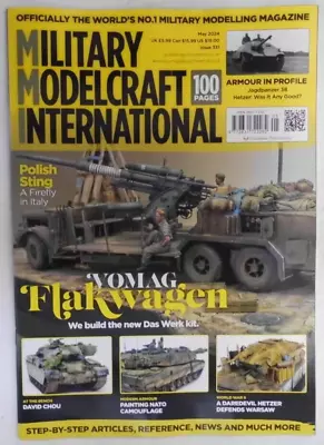 Military Modelcraft International Magazine May 2024. Das Werk VOMAG Flakwagen • £10.99