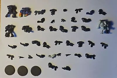 Warhammer 40k 1990 Vintage RTB01 Space Marine Plastic Parts Assorted • $12.62