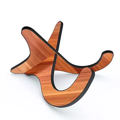 Wooden Ukulele Stand Violin Mandolin Folding Portable Stand (Sapele) • $16.82