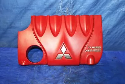 04 09 Mitsubishi Galant 2.4L 4Cyl MIVEC OEM Red Plastic Engine Cover JDM 4G69 • $79