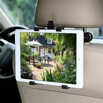 Car Back Seat Headrest Holder Mount For IPad Tablet Phone Samsung Universal • $12.45