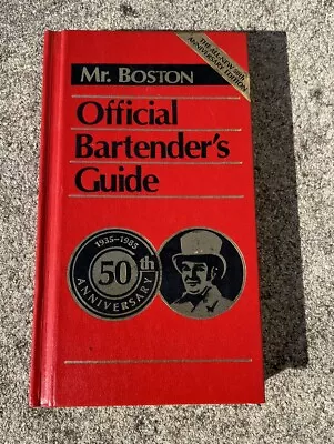 Mr. Boston Official Bartender's Guide 50th Anniversary 1935 1984 Great Condition • $8.50