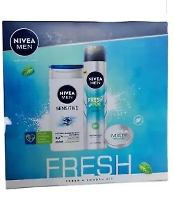 Nivea Men Fresh & Smooth Gift Set • £10.75
