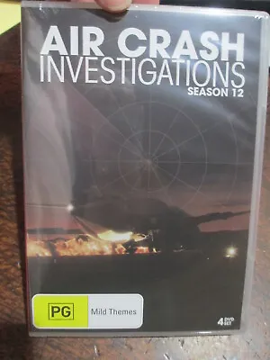 CHEAP** Air Crash Investigations - MAYDAY Season 12 4x DVD Discs NEW SEALED • £9.39