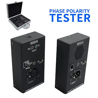 PC218 Phase Polarity Checker Detector Audio Speaker Microphone Sound Tester • $148.15