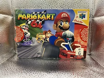 Mario Kart 64 - Nintendo 64 - N64 - AUS PAL BOXED Complete! • $130