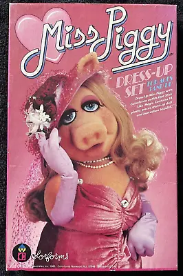 Colorforms MISS PIGGY DRESS-UP SET (Henson Associates 1980) Vintage • $24.95