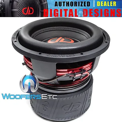 Dd Audio 812f-d1 12  Sub Woofer 7500w Dual 1-ohm Car Subwoofer Bass Speaker New • $899
