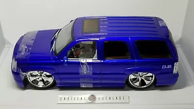 1/18 Jada Dub City Big Baller$ Cadillac Suv Escalade Candy Blue • $59.99