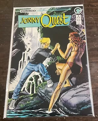 Vintage Johnny Quest #5 VF-NM Comico Comic 1987 HIGH GRADE Combined Shipping • $24.95