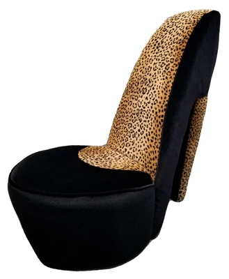 $199.99 • Buy Leopard Print Stiletto High Heel Chair