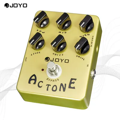 JOYO AC Tone Vintage Tube Amplifier Effects Pedal Analog British Rock Distortion • $35.99