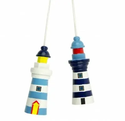 Lighthouse Light Pull With Cord Light Switch Nautical Seaside Coastal 2 Designs • £5.75