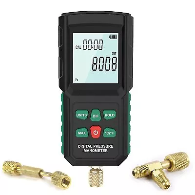 $89.49 • Buy Digital Micron Vacuum Gauge High-Precision HVAC Vacuum Pressure Tester 1/4  SAE
