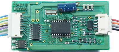 NCE ~ New 2024 ~ D408 DCC Decoder 4 Amp 9 Functions ~ S O G LGB Large Scale • $53.44