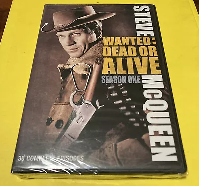 Wanted Dead Or Alive The Complete First Season DVD Steve McQueen Brand New • $3