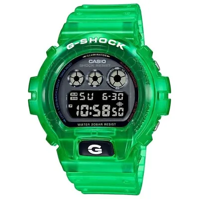 Casio G-Shock DW-6900JT-3D Retrofuture Translucent Green Vibrant Color Men Watch • $119.95