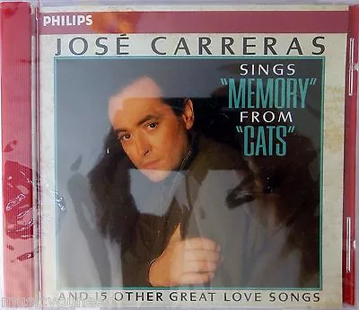 Jose Carreras - Sings  Memory  From  Cats  (CD 1990) NEW Still In Wrapping • $8.99