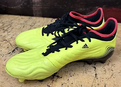 ADIDAS COPA SENSE.3 FIRM GROUND BOOTS Soccer Football Cleats Yellow Sz 10 • $25