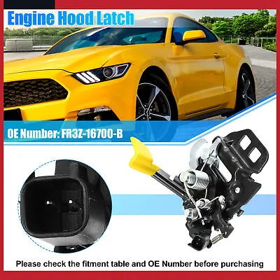 1PCS Engine Hood Latch Lock For 2015-2019 Ford Mustang FR3Z-16700-A FR3Z-16700-B • $35.39