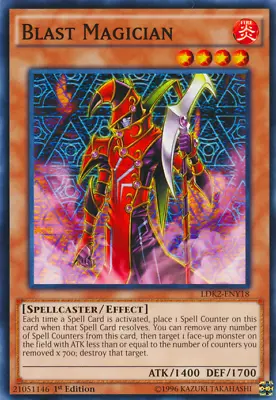 Blast Magician [LDK2-ENY18] Common - Yu-Gi-Oh! - NM • $1