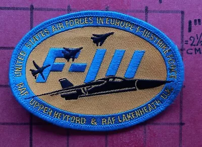 Original Patch Usaf Air Force F-111 Aardvark 20  48 Tfw Lakenheath Upper Heyford • $8