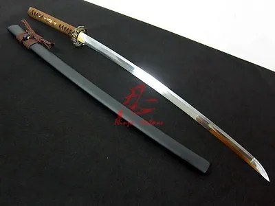 Battle Ready 9260spring Steel Blade Full Tang Dragon Tsuba Jp Katana Sword Sharp • $179