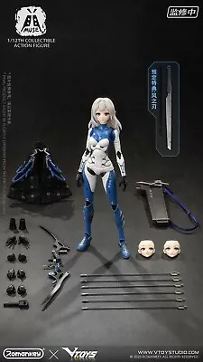 Pre-order Romankey X VTOYS 1/12 MUSE 6  Female Action Figure Model Movable Eyes • $109.99