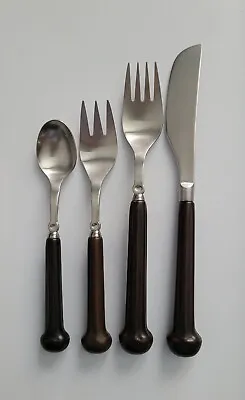 Denby Stainless Flatware Regency Samarkand Brown Xa • $21.95