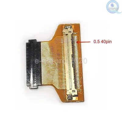 Laptop LCD Panel Connector Converter 40pin 0.4mm To 40pin 0.5mm EDP LVDS Cable • $13.89
