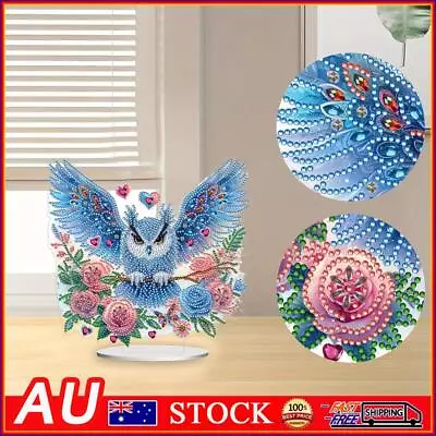 5D DIY Diamond Art Tabletop Decorations Colorful For Home Office Desktop Decor • $14.99