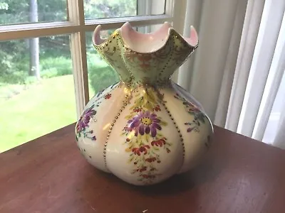 Antique Japanese Meiji Signed Handpainted Vase • $49