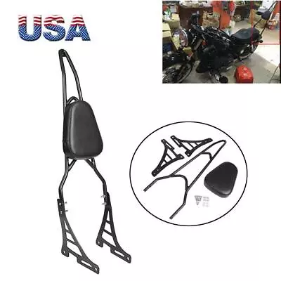 Motorcycle Passenager Backrest Pad For Kawasaki Vulcan 1600 VN1600B Mean Streak • $85.99