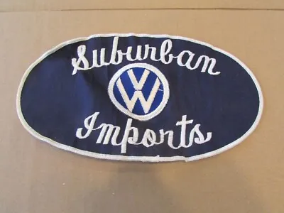 Vintage VW Volkswagen Mechanic Uniform Patch: Suburban Imports - Michigan Unused • $50