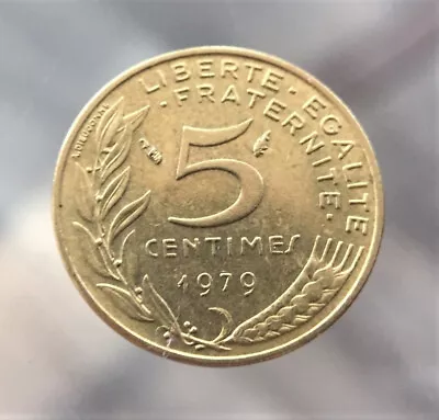 1979 France 5 Centimes Coin • $3.26