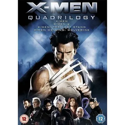 X-Men Quadrilogy - X-Men X-Men 2 X-Men: The Last Stand X-Men Origins: Wolveri • £2.47