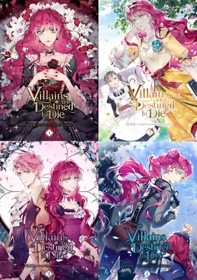 Villains Are Destined To Die Vol 1-4 English Manhwa Set - Brand New Full Color • $70