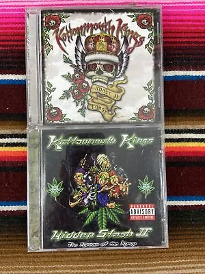 $22.22 • Buy Kottonmouth Kings Hidden Stash II Kream Of The Krop & Koast To Koast 2 CD Lot