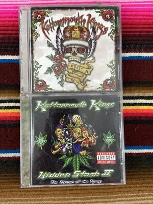 $22.22 • Buy Kottonmouth Kings Hidden Stash II Kream Of The Krop & Koast To Koast 2 CD Lot