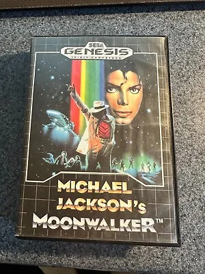 Michael Jackson's Moonwalker -Thriller Edition! Sega Genesis Complete In Box CIB • $319.99